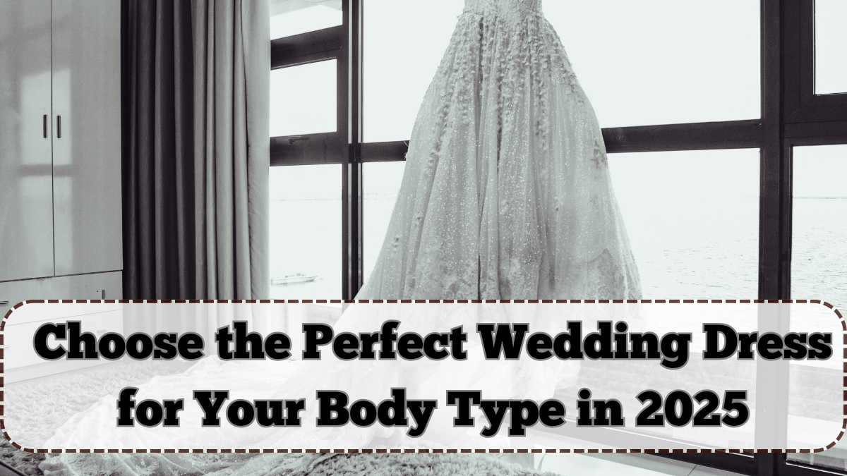 How to Choose the Perfect Wedding Dress for Your Body Type in 2025
