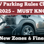 UK EV Parking Rules Change in 2025 – New Zones & Fines You Must Know