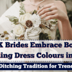 UK Brides Embrace Bold Wedding Dress Colours in 2025 – Ditching Tradition for Trend