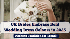 UK Brides Embrace Bold Wedding Dress Colours in 2025 – Ditching Tradition for Trend