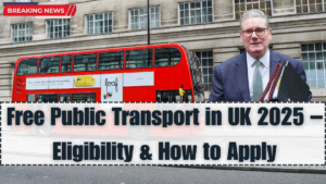 Free Public Transport in UK 2025 – Eligibility & How to Apply
